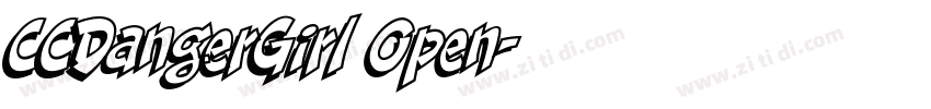 CCDangerGirl Open字体转换